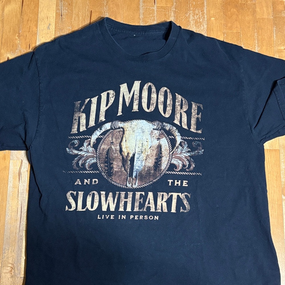 Kip Moore and The Slowhearts concert tshirt